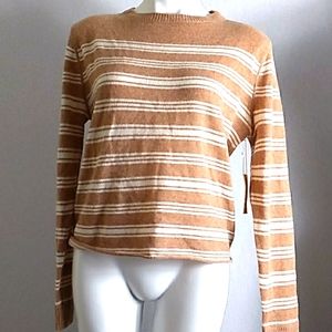Reformation jeans cashmere sweater size S